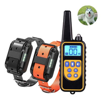 880-2 800 Yards Rechargeable Remote Control Collar Dog Training Device Anti Barking Device