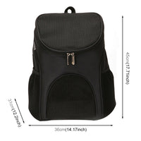 Portable Folding Nylon Breathable Pet Carrier Backpack, Size: 45 x 36 x 31cm