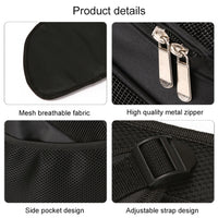 Portable Folding Nylon Breathable Pet Carrier Backpack, Size: 33 x 30 x 24cm