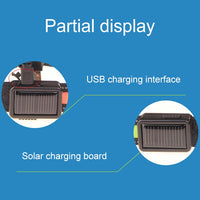 Medium and Large Dog Pet Solar + USB Charging LED Light Collar, Neck Circumference Size: S, 35-40cm