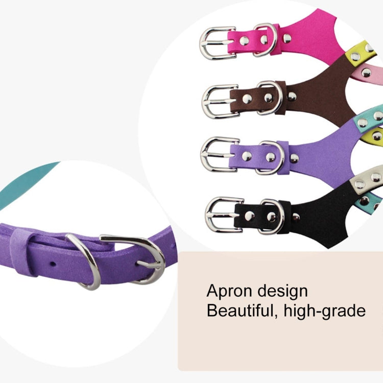 Microfiber Glasses Style Breathable Dog Chest  Strap, Size: L