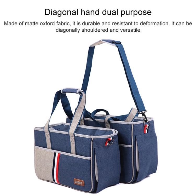 DODOPET Outdoor Portable Oxford Cloth Cat Dog Pet Carrier Bag Handbag Shoulder Bag, Size: 43 x 19 x 26cm