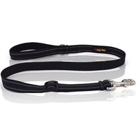 Pet Dogs Nylon Night Reflective Breathable Handheld Traction Lead Leash, Size: M, Adjustable Range: 2.5*(100-140cm)
