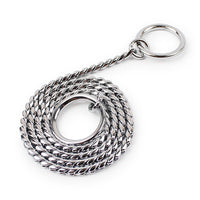 50cm x 4mm Pet P Chain Pet Collars Pet Neck Strap Dog Neckband Snake Chain Dog Chain Dog Collar
