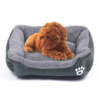 Candy Color Four Seasons Genuine Warm Pet Dog Kennel Mat Teddy Dog Mat, Size: M, 54×42×12cm
