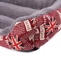 Candy Color Four Seasons Genuine Warm Pet Dog Kennel Mat Teddy Dog Mat, Size: M, 54×42×12cm