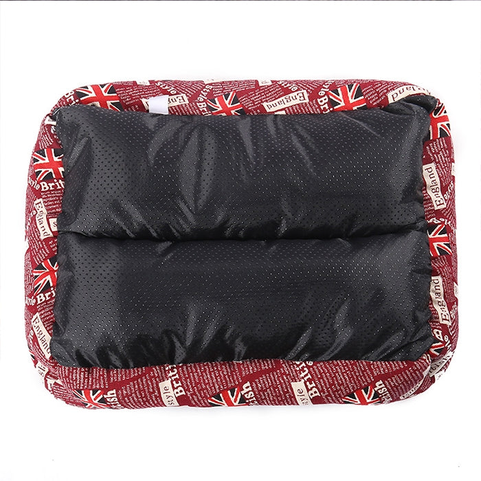Candy Color Four Seasons Genuine Warm Pet Dog Kennel Mat Teddy Dog Mat, Size: M, 54×42×12cm