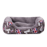 National Flag Four Seasons Genuine Warm Pet Dog Kennel Mat, Size: L, 66×50×14cm