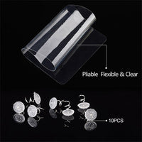 2pcs/pack Cat Scratch Protection PVC Sofa Anti-scratch Stickers , Size: 15x47cm