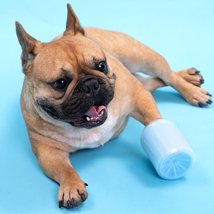 Pet Cat Dog Foot Clean Cup Cleaning Tool Silicone Washing Cup, Size: Small