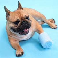 Pet Cat Dog Foot Clean Cup Cleaning Tool Silicone Washing Cup, Size: Middle
