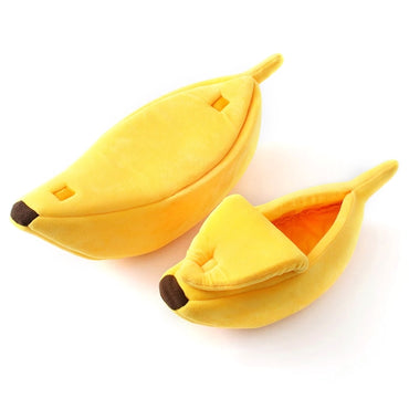 Creative Kennel Banana Shape Cat Litter Winter Warm Pet Nest