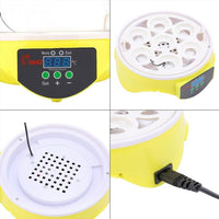 YZ9-7 Egg Capacity Incubator Electronic Incubator Tool Hatcher