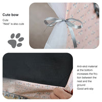 Four Seasons Universal Cat Small Dog Tent Removable and Washable Cat Litter Pet Nest
