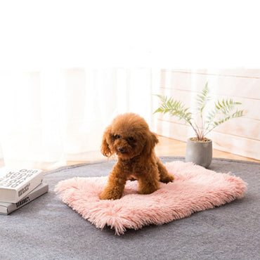 Autumn and Winter Warm Universal Square Pet Cat Dog Plush Pad
