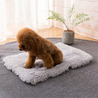 Autumn and Winter Warm Universal Square Pet Cat Dog Plush Pad