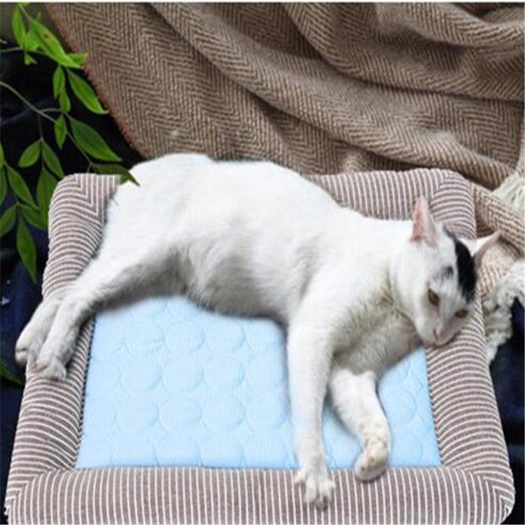 Summer Ice Silk Nest Pads Small and Medium-sized Multifunctional Cool Pet Nest Dog Cat Pad
