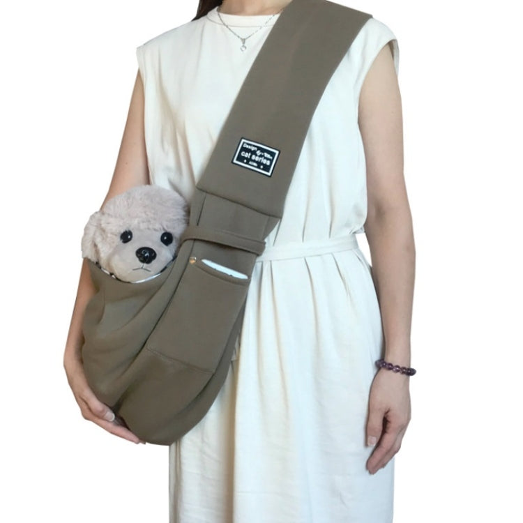 Pet Outing Carrier Bag Cotton Messenger Shoulder Bag