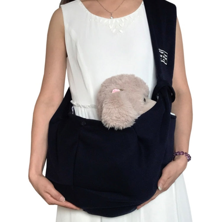 Pet Outing Carrier Bag Cotton Messenger Shoulder Bag