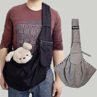 Pet Carrying Rucksack Shoulder Strap Adjustable Pet Outing Diagonal Bag