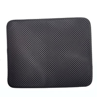 Waterproof Pet Cat Litter Mat EVA Double Layer Cat Litter Trapping Pets Mat Pad Bottom Non-slip Pet Litter Cat Mat