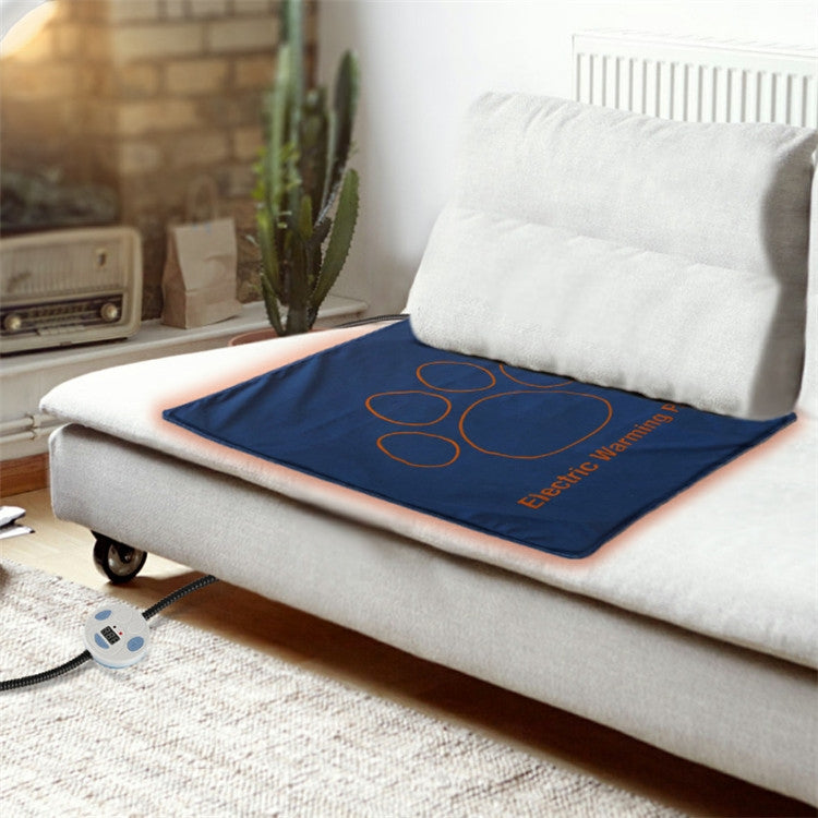 Pet Heating Pad Waterproof and Anti-Scratch Electric Blanket, Size: 60x45cm