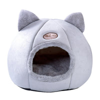 Winter Semi-Closed Warm & Velvet Round Pet Nest
