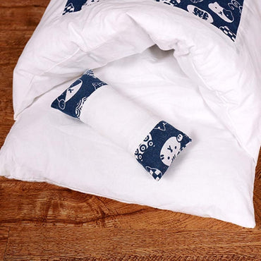 Closed Removable and Washable Cat Litter Sleeping Bag Winter Warm Dog Kennel