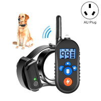 800m Remote Control Electric Shock Bark Stopper Vibration Warning Pet Supplies Electronic Waterproof Collar Dog Training Device