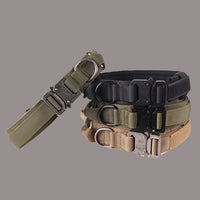 Nylon Thickened Large And Medium-Sized Dog Traction Collar Pet Collar