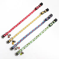Pet Webbing Fruit Cat Collar With Fruit Accessories Bell Pet Collar