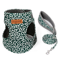 DogLemi Pet Cat Traction Rope Chest Harness Vest Type Traction Suit Cat Walking Rope