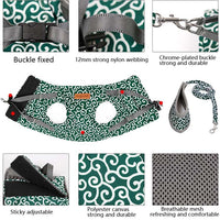 DogLemi Pet Cat Traction Rope Chest Harness Vest Type Traction Suit Cat Walking Rope