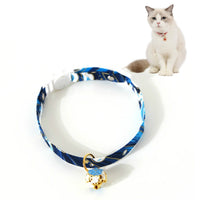Adjustable Pet Flower Hollow Bell Collar Cat Dog Collar Accessories