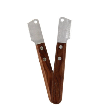 HOP Terrier Dog Plucking Knife Pet Grooming & Shaving Tool