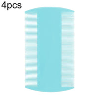 4pcs Pet Comb Double-Sided Comb Dog Cleaning Supplies Cat Comb Pet Grooming Supplies