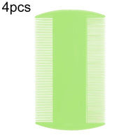 4pcs Pet Comb Double-Sided Comb Dog Cleaning Supplies Cat Comb Pet Grooming Supplies