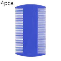 4pcs Pet Comb Double-Sided Comb Dog Cleaning Supplies Cat Comb Pet Grooming Supplies
