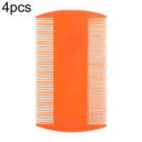 4pcs Pet Comb Double-Sided Comb Dog Cleaning Supplies Cat Comb Pet Grooming Supplies