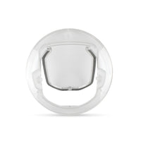 Pet Supplies PC Material Round Glass Door Cat Puppy Door Hole