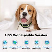 Automatic Waterproof Bark Stopper Defense Misconduct High Sensitivity Pet Trainer