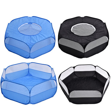 Folded Small Pet Fence Outdoor Workout Game Crawling Small Animal Tent, Specification：