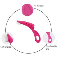 Pet Finger Toothbrush Cat And Dog Oral Cleaning Tool Soft Brush