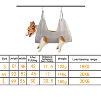 Small & Medium Pet Grooming Polyester Hanging Hammock, Size：