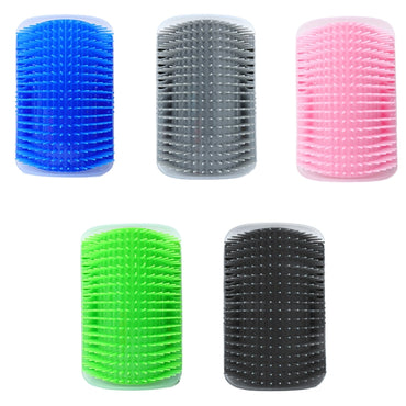 Pet Cat Corner Rub Hair Massage Brush