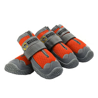 4 PCS / Set HCPET Dog Shoes Breathable Net Dog Shoes