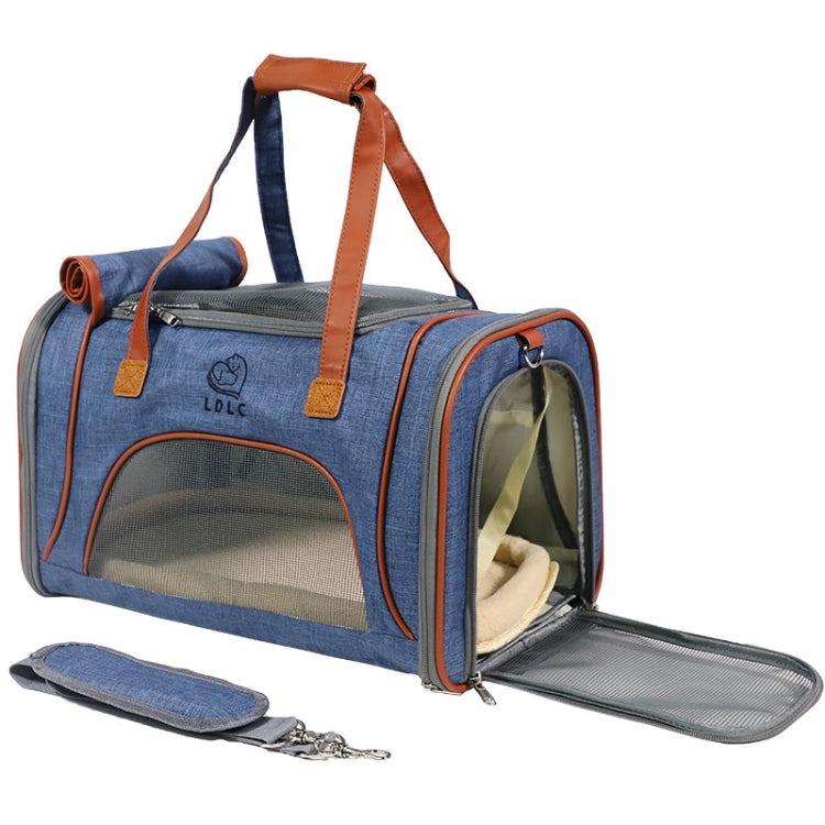 LDLC QS-012 Pet Outing Portable Breathable Foldable Tote Bag