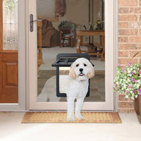 34cmx 44cm Pet Window Door Dog Cat Cave Anti-mosquito Pet Lattice Door