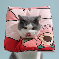 Cat Elizabeth Collar Kitten Anti-licking Collar Head Cover, Size: