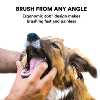 Pet Silicone Teeth Scaffolding Oral Cleaning Toothbrush